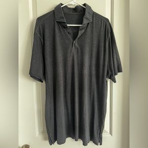 Men’s Lululemon polo in dark grey. Size XXL.
